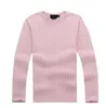 2021 mens sweater crew neck mile wile polo classic knit cotton winter Leisure Bottomed jumper pullover 8colors