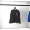 EUサイズメンズセータースーツフード付きカジュアルファッションカラーストライプ印刷アジアのサイズ高品質野生の通気性長袖3LM Tシャツ