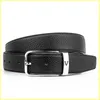 Genuine Leather Belt Men Designer Belts For Women Width 3.4cm Top Fashion Letter Silver Buckle Luxury L Belt Waistband Cintura Ceinture New