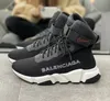 Air Cushion Shoe Sock Boots Socks Boot Casual Shoes Runner Sneakers Speed Trainer Elastic Knitted Surface Runners 2021 Balenciaga Designer Men Women