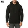 Gestreepte Sweatshirt Mens Merk Lange Mouw Hoodies Mannen Solid Casual Pocket Oversized Sweatshirts Rits Decoratie Trui 210524