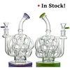 Hookahs Vortex Recycler Glass Bong 12 Recycler Tube Super Cyclone Hookah Smoking Pipes Dab Oil Rigs 14mm Joint Water Bongs With Bowl