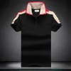 21SP Yaz %100 Pamuklu Erkek Polo T-shirt est LOGO Baskı Moda Giyim gömlek Trend Kısa kollu TshirtM-3XL