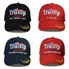 8 estilos mais novo 2024 boné de beisebol Trump EUA eleição presidencial TRMUP mesmo estilo chapéu bordado rabo de cavalo bola boné dhl transporte rápido
