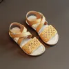 Sandaler Barn Flickor Skor För Flicka Pojke 2022 Casual Fashion Gladiator Active Kid Baby Toddler Läder