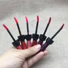 6 Kolory Matte Lip Gloss Red Wine Butelka Makijaż Ciecz Szminki Wodoodporne Długotrwałe Lipgloss Nawilża Kosmetyki Lip Tint