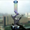 Glass Water Bongs Hookahs Daisy Colorful Bong Downstem Perc beaker Dab Rigs Smoking Water Pipe With 14mm Bowl