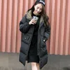 特大コート女性秋冬のジャケットパーカー厚い綿フード付きと男性カップルPuffer C6636 210916