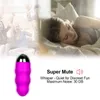 Nxy Eggs Vagina de silicona china Ben Wa Geisha Ball Kegel Muscle Exerciser Control remoto inalámbrico Vibrador Sex Egg Juguetes para mujeres adultas 1224