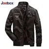 Invierno Casual cuero Jaket hombres Deri Mont Erkek Faux chaquetas Slim Fit abrigos hombres béisbol uniforme Jaqueta De Couro Masculina 210527