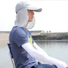Açık Şapka Balıkçılık Şapka Katlanabilir Rüzgar Geçirmez Ayarlanabilir Geniş Ağız Kulak Flap Boyun Kapak Güneş Kap Tırmanma Kova için Kova