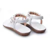 Summer Korean Fashion Women's Sandals Wedges Flat Slip Non-slip Solid Color Flower Clip Toe Boho