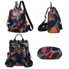 Women's Fashion Anti Theft Durable Fabric Oxford School Pretty Style Travel Backpack