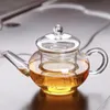 Nya 250 ml högkvalitativa Heatresistent Borosilicate Glass TEAPOT Inner Filter Te Kettle Kung Fu Tea Coffee Pot Whole Ovo5s 5689568446