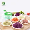 Duolvqi Légumes portables Chopper Salade en acier inoxydable Coupe-bol Chopper pour légumes Fruits Slicer Accessoires de cuisine 210319