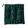 Cuscino/Cuscino decorativo 40x40 cm Verde intenso/rosa/grigio Cuscino per sedia in velluto Cuscino per sedile spesso invernale Home Office Soft Dining Tatami Mat