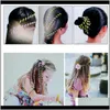 6PCLOT Rainbow Color Cute Girl Curler Stylizacji Narzędzia Rolkowe Konserwacja Księżniczka Akcesoria Tzjrs Braiders TTZS6