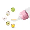 90ML Safe Newborn Baby Feeding Bottle Toddler Silicone Squeeze Feeding Spoon Milk Bottles Training Feeder Food Supplement Tools 20220225 H1