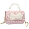 Children's Mini Sprzęgła Torebka Cute Laser Leather Crossbody Torba Dla Dzieci Portfele i Torebki Baby Girls Messenger Torba