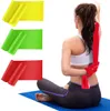 Fasce per esercizi con anello in gomma di resistenza Set Fitness Allenamento della forza Palestra Sport Attrezzatura per yoga Elastico rosso giallo7842024