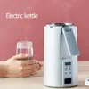 Juicers 220 V Elektrische Sojamelkmachine Multicooker Mini Verwarmd Soja-Bean Milk Juicer Blender Rijst Pasta Maker Filter-Free With Steamer