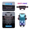 Gravity Car Phone Holder voor iPhone XS Universele Air Vent Mount Support Mobile Smartphone Cellphone Stand Bracket