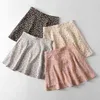 Summer Women Floral Print Mini Skirt Flippy In Skater 210529