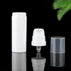 Pompa per lozione bianca per bottiglie airless da 5 ml 10 ml 15 ml Mini bottiglie per campioni e test Contenitore sottovuoto Imballaggio cosmetico