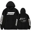 Erkek Hoodies Tişörtü 2021 Ateez Erkekler / Kadınlar Harajuku Pamuk Sonbahar ve Kazak Artı Boyutu