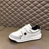 2021 Nieuwe herenschoenen Casual schoenen Luxe Comfortabele Mode Topkwaliteit Trend Echt leer