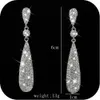 12 Pair Teardrop Rhinestone Dolu Saplama Küpe Kadınlar için Cadılar Bayramı Estetik Takı Aksesuarları