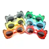 Kids Size Cute Animal Style Decorative Sunglasses Lovely Crocodile Shape Frame With UV400 Lenses Novelty Party Glasses