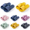 Sommar tofflor Slides skor D48 Män Kvinnor Sandal Plattform Sneaker Mens Kvinnor Röd Svart Vit Gul Slide Sandaler Trainer Utomhus Inomhus Slipper 36-45