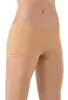 Weibliche Booty-Shorts mit der kürzesten Länge aus mattem Nylon, bequem mit niedrigem, elastischem Bund, Workout für Damen