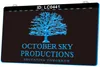 LC0441 Octobre Sky Productions Signe de lumière 3D Gravure