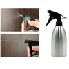 Mats & Pads 1pc Silver 500ml Stainless Steel Oil Spray Bottle Kitchen Olive Sprayer For Bbq Cooking Dining Special Tool #10