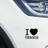 12596CM I love Tennis Player Decor Car Sticker Vinyl C16015209219