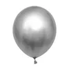 134 Stück Silber 4D Luftballons Girlande Bogen Grau Weiß Schwarz Ballon Hochzeit Geburtstag Ballon Geburtstag Party Dekor Kinder Baby Dusche 210626