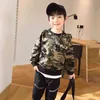 Baby boys Clothes spring autumn Sweater coat camouflage fashion sports wear-resistant 4-12 year old high-quality child clothing 211111