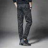 2020 primavera Inghilterra stile pantaloni mimetici mimetici con coulisse pantaloni casual da uomo per uomo pantaloni mimetici mimetici X0723