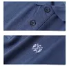夏の男性のポロシャツブランドの服純粋な綿の男性のビジネスカジュアルな男性ポロシャツ半袖通気性の柔らかいポロシャツ5xl 210707