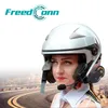 Motorcykel Intercom Freedconn T-Max Hjälm Bluetooth 4.1 Headset 1500m 6 Riders Group Talk System FM Radio Interphone
