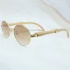 New designer 2021 Oval sunglasses Men Women Designer Carter Sunglasses Wood Buffs Sunglass Buffalo horn Shades Eyewear Gafas De So2316