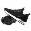 Mens Kadınlar için En Kaliteli 2021 Varış Spor Koşu Ayakkabıları Nefes Koşucular Üçlü Siyah Yeşil Gri Düz Açık Sneakers Boyutu 36-45 WY22-1820