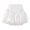 Czarny Patchwork Diament Mini Spódnica Dla Kobiet Wysoka Talia Balowa Suknia Dorywczo Spódnice Kobiet Mody Odzież 210521