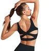 Shockproof Sports Bra Push Up Gym Yoga Brassiere Breathable Workout Tank Tops Women Bralette High Elasticity Ropa Mujer 210514