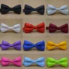 Kid Bowtie Jungen Grils Baby Kinder Fliege Mode 25 Einfarbig Mint Rot Schwarz Weiß Grün Haustiere Drop Lieferung 2021