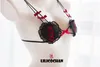 Leuke Micro Bikini Sexy Anime Cosplay Lingerie Devil en Angel Lolita Bra Panty Set Y0913