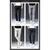 BROWON Llegada Pantalón para hombre Primavera Verano Transpirable Color Sólido Medio Recto Pantalones sueltos para hombres Tallas grandes 42 211108