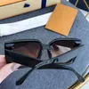 Sonnenbrille für Damen und Herren, Sommerstil, Anti-Ultraviolett, 1462, Designer-Retro, unsichtbarer Rahmen, Platte, rechteckig, modische Brillen, Top-Qualität, mit Originalverpackung